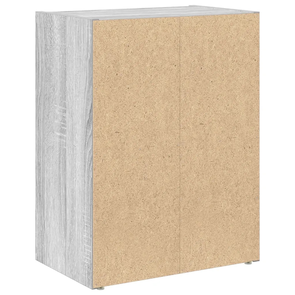 Libreria Grigio Sonoma 40x24x52 cm in Legno Multistrato
