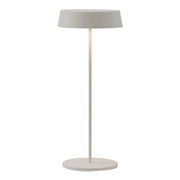 Inemuri Lampada da Tavolo Portatile Bianca LED 2,2W 2700K IP54, Ricaricabile USB, Dimmer Touch Integrato - Rossini Illuminazione