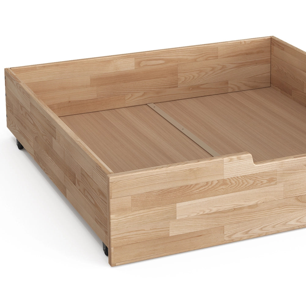 Vitalispa Cassetto rotante Legno naturale 92 x 89 cm