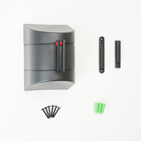 Tendinastro da Parete 10 m con Clip di Chiusura Nastro Nero