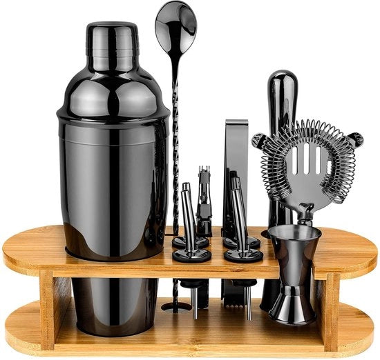 Set di Shaker per Cocktail - Acciaio Inossidabile - Attrezzatura Bar Professionale