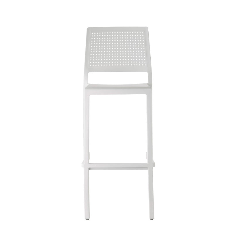 SET 4 SGABELLI EMI TECNOPOLIMERO HT 75CM SCAB DESIGN - Grigio chiaro 82
