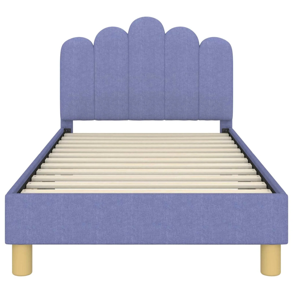 Struttura letto bambini con testata Blu jeans 80 x 160 cm 42011048