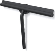 Asciugamano con Ondelettrico con Sostegno Magnetico - Adesivo senza Forare - Maniglione per doccia V8721277206620 - Bagno - Pavimento - Specchi e Porte - Design Moderno - 33 Cm - Nero