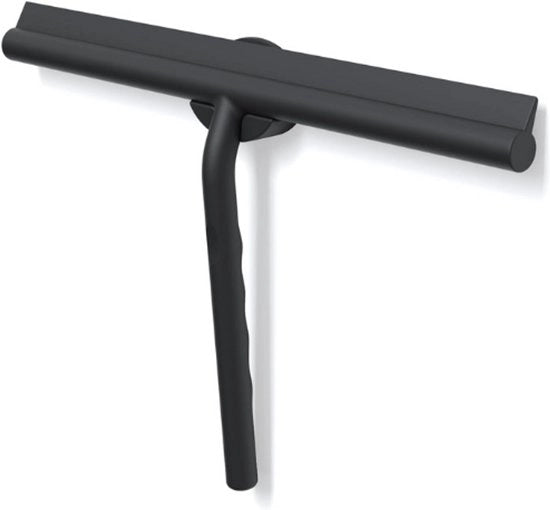Asciugamano con Ondelettrico con Sostegno Magnetico - Adesivo senza Forare - Maniglione per doccia V8721277206620 - Bagno - Pavimento - Specchi e Porte - Design Moderno - 33 Cm - Nero