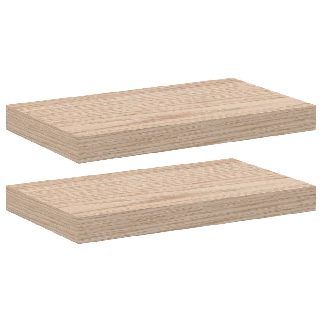 Mensole Pensili 2 pz 40x23,5x4 cm in Truciolato 4010683
