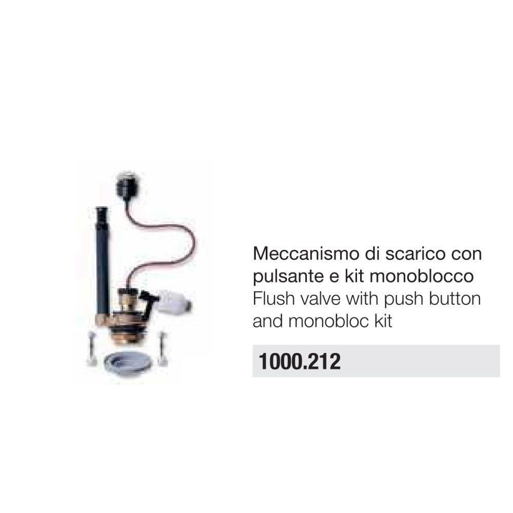 Kit batteria di scarico tremolada - meccanismo di scarico universale pneumatico