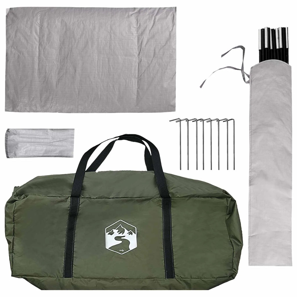 Tenda da campeggio con telo antipioggia impermeabile Cupola 42029005
