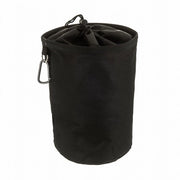 Borsa di stoffa Oxford, contenitore da cucina da appendere, cesta pieghevole per vari oggetti, borsa da porta con cappuccio esterno, nera