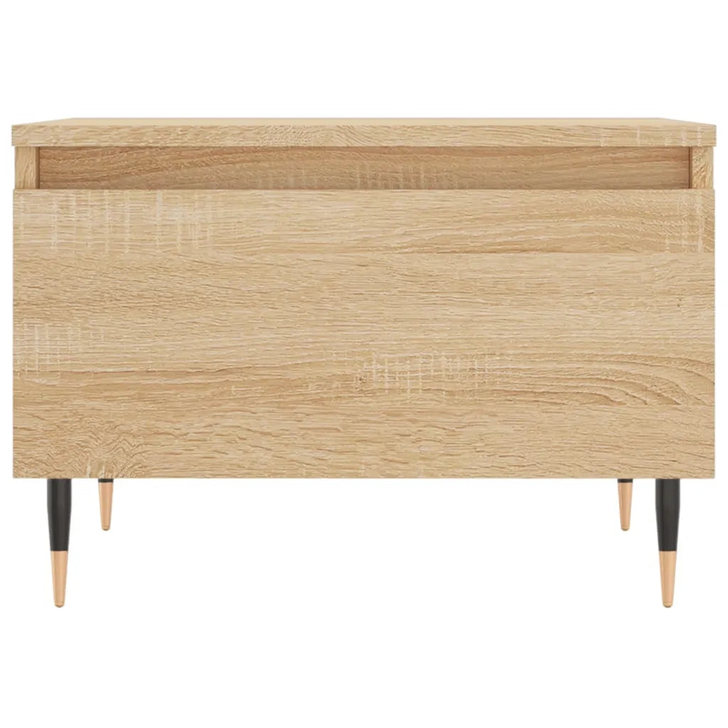 Tavolini Salotto 2pz Rovere Sonoma 50x46x35cm Legno Multistrato 830851