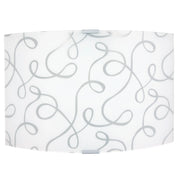 Applique 1xE27 Finali Cromo Vetro Lastra Bianco Decorato Fantasi E-Energy Marilena