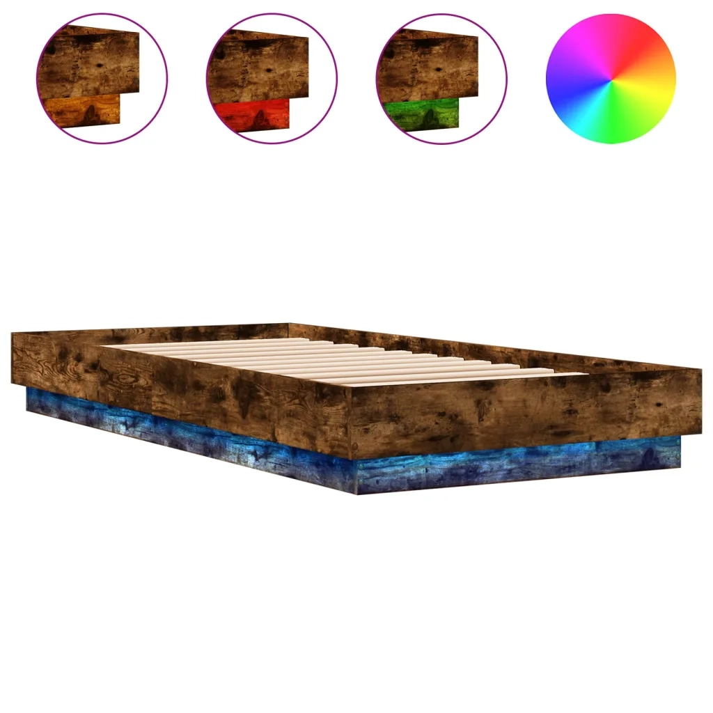 Giroletto con LED Rovere Fumo 90x200 cmcod mxl 90736