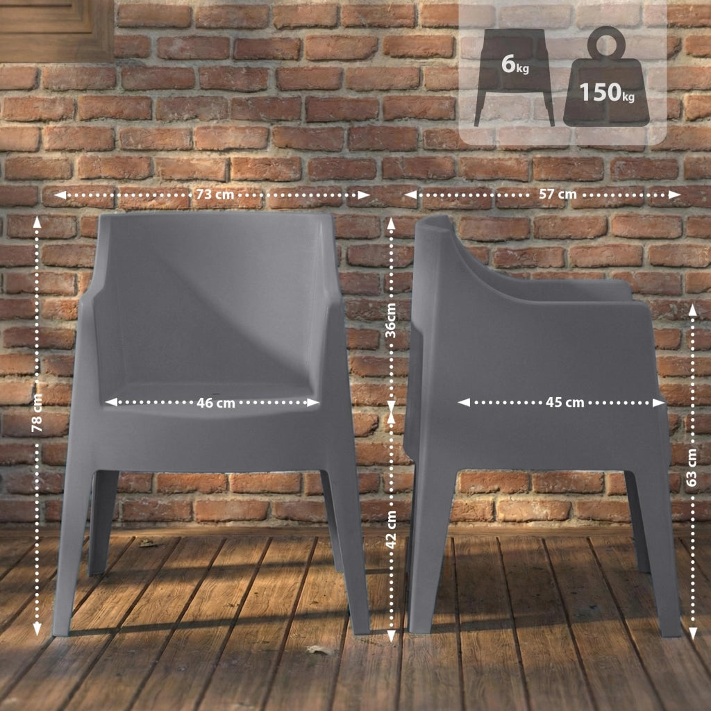 6er Set Stëhle Bartal 3