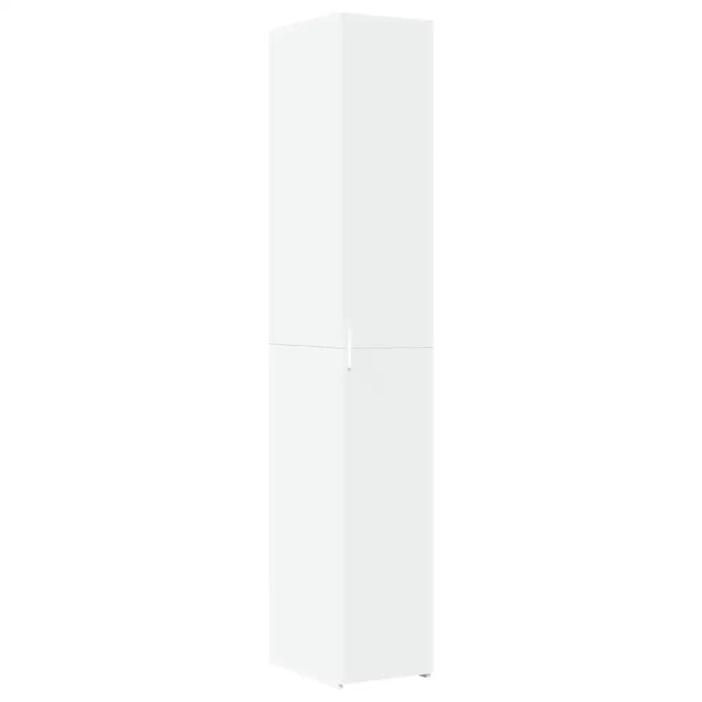 Mobile Sottile Bianco 30x42,5x225 cm in Truciolato CFW3567968