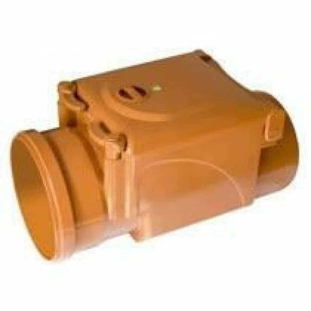 Regolatore antiriflusso pvc edil izia con piattello inox d.200 b0