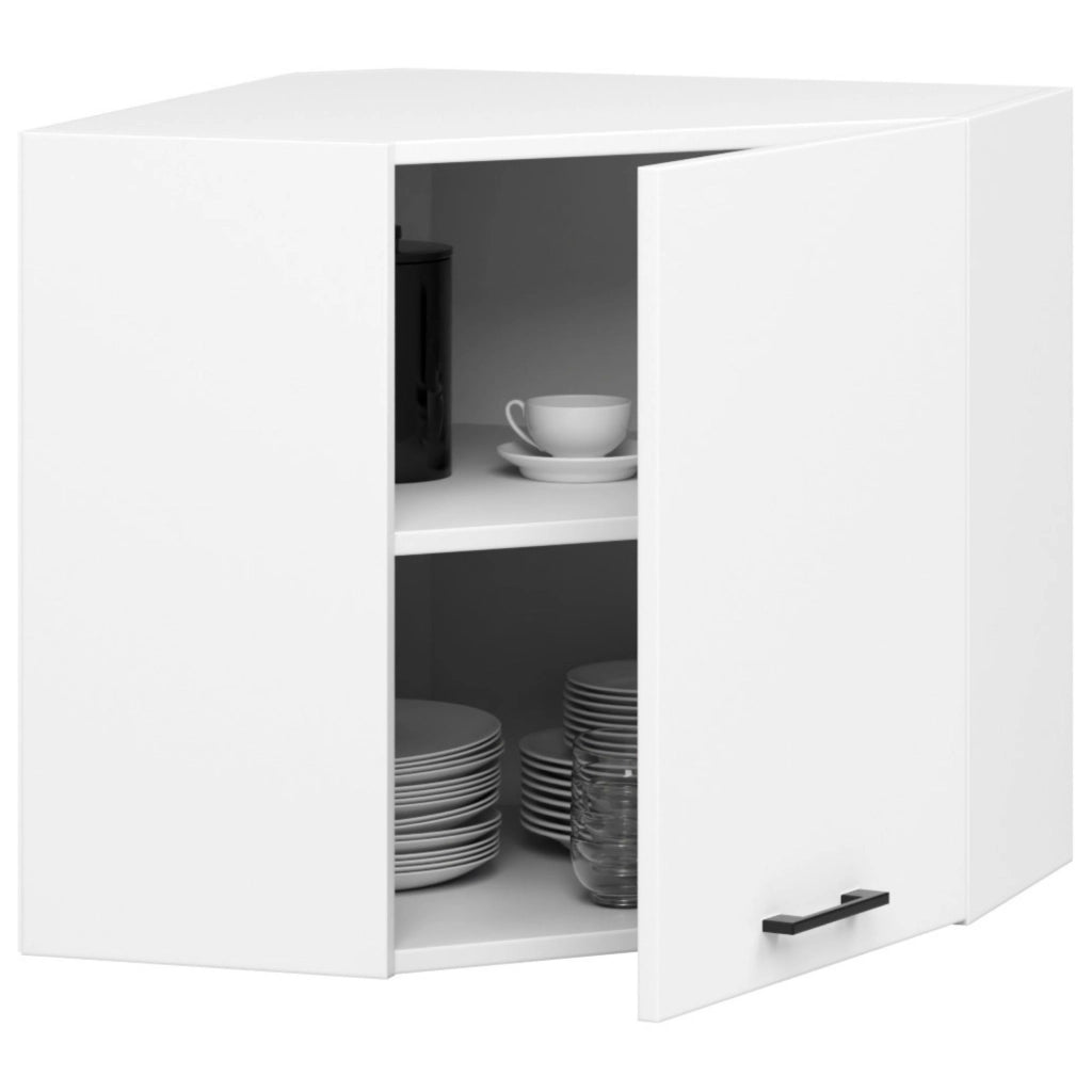 Mobile da cucina pensile a angolo sistema AKORD OLIWIA Bianco 60 cm 1 anta 60x30x58 cm