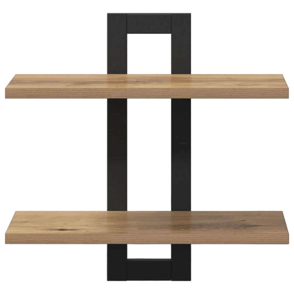 Scaffali flottanti Rovere Artigianale 40 x 15 x 40 cm 8012419