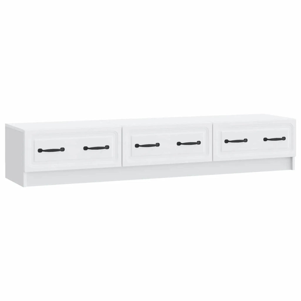 Mobile TV Bianco 147 x 34,5 x 27 cm Legno ingegnerizzato 895855
