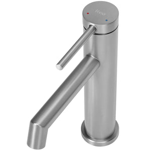 Rubinetto Da Lavabo Rea Foss Nickel Brush Low