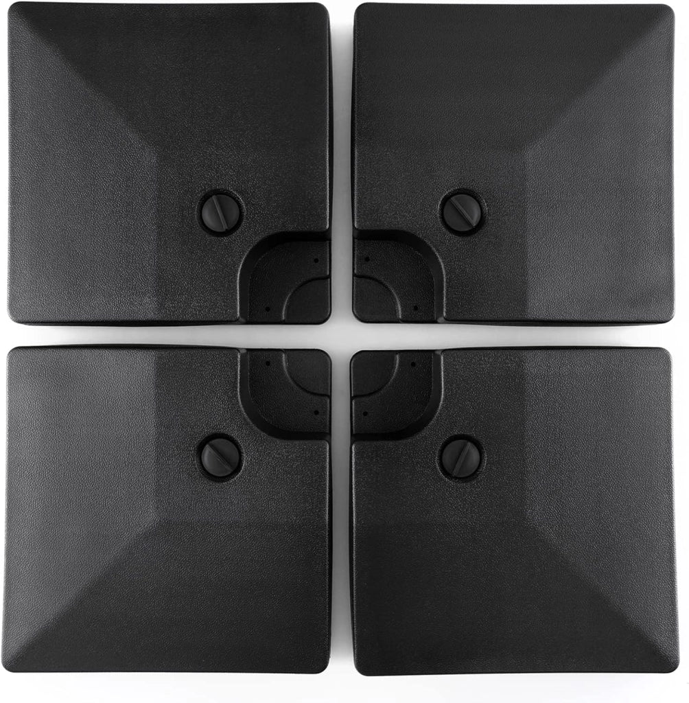 4 pezzi portaombrelloni, supporto per ombrellone riempito con sabbia/acqua, supporto per ombrellone per spiaggia, giardino, balcone (modello 2)