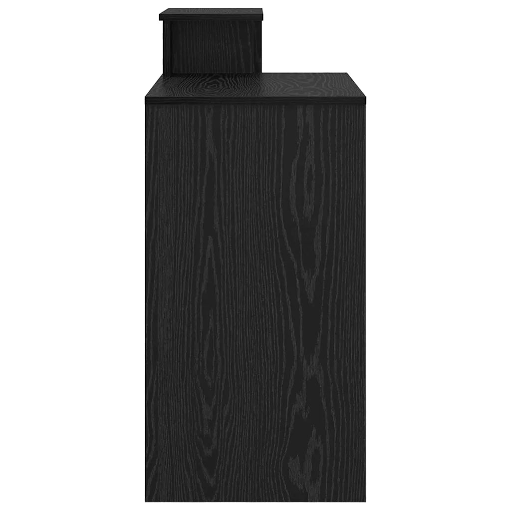 Scrivania Rovere Nero 106 x 41 x 88.5 cm Legno multistrato 869467