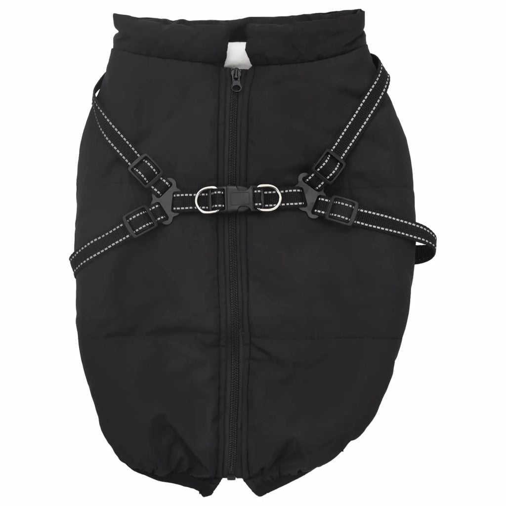 Cappotto per Cani Nero L48 Pile e Poliestere CFW1061134