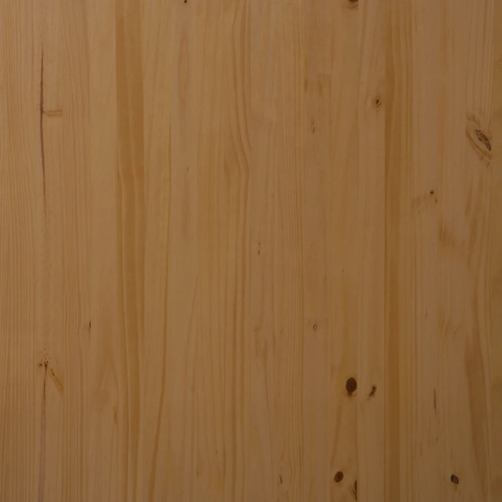 Armoire roulante avec tiroirs MOSS bois de pin marron miel