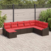 Set Divano da Giardino 8 pz polyrattan 3359333