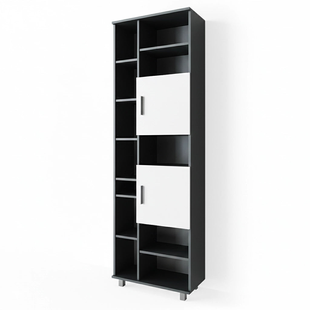 Mobile bagno alto Ilias Antracite/Bianco 60 x 190 cm Vicco
