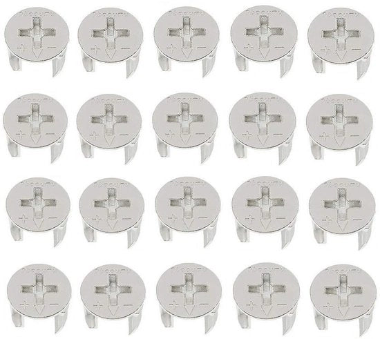 Connettori a Cam Lock - 20 pezzi - 15mm x