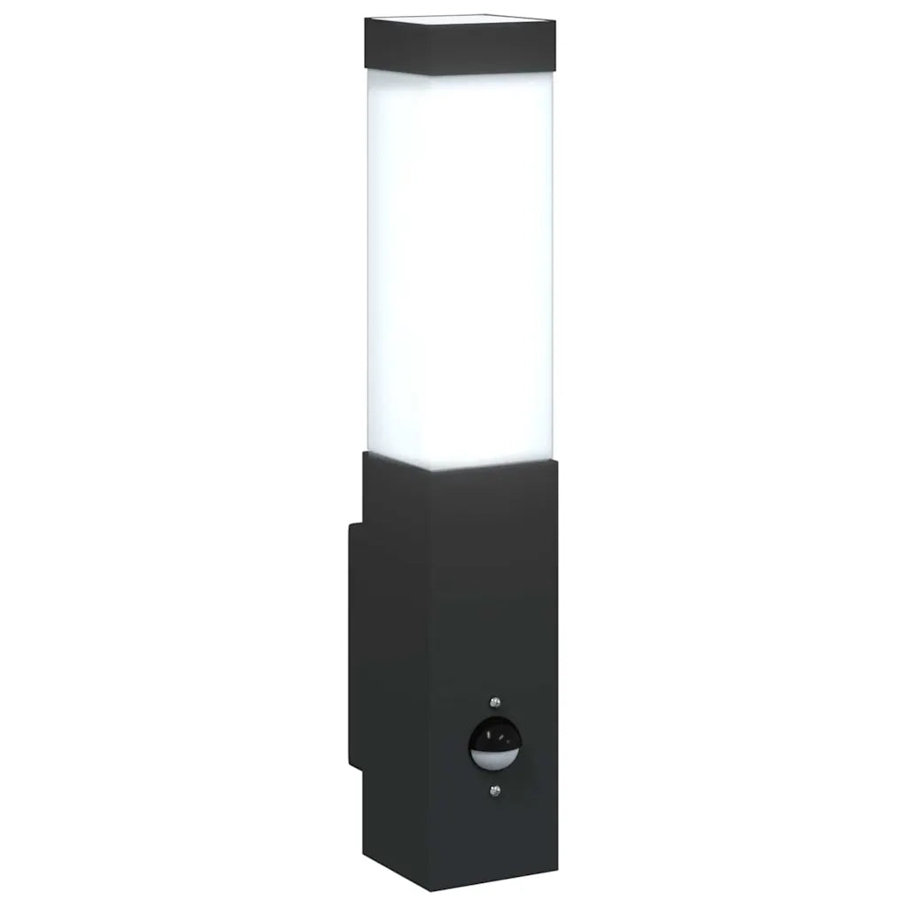 Lampada da Parete Esterna Nero 10.5 x 6 x 33 cm CFW7276543