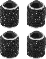 Venti di ventilatori 4 pezzi - Bling/Strass - Impermeabili - Stoffa impermeabile - Lega di alluminio - Adatto per Auto/SUV/Motorcycle - Venti di ventilatori per auto