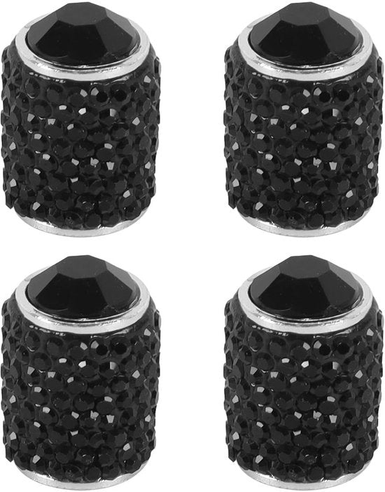Venti di ventilatori 4 pezzi - Bling/Strass - Impermeabili - Stoffa impermeabile - Lega di alluminio - Adatto per Auto/SUV/Motorcycle - Venti di ventilatori per auto