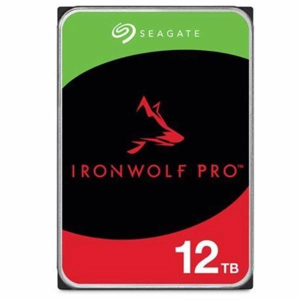 Seagate ironwolf pro st12000nt001 disco rigido interno 12 tb 7200 giri/min 256 mb 3.5" serial ata iii