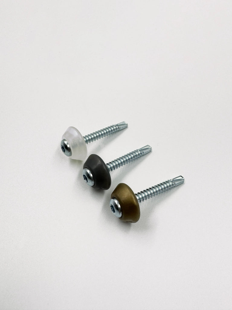 Viti zincate M5 x 50 mm per legno con rondella di tenuta in bronzo MK PC DIAMONDS 50 pezzi