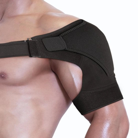 Supporto alla spalla extra grande - Regolabile compressione - Supporto respirabile in neoprene - Stabilità - Comfort - Banda di supporto affidabile - Banda per la spalla