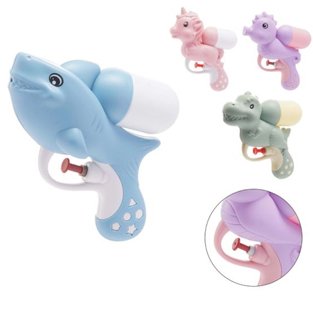 Trade Shop - Mini Pistola A Spruzzo D'acqua Per Bambini Animaletti Gioco Combattimenti 14x12cm 618557 -