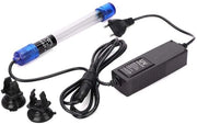 Sterilizzatore UV per Acquario/Zona Rischio/Parco Acquatico - 220-240V - Sterilizzatore UV acqua - Acquario/Zona Rischio/Parco Acquatico - Uccide batteri - Potenza 13W - Incluso 2 accessori per il collegamento - Filtro per acqua