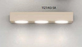 AREA APPLIQUE 3 LUCI MONOEMISSIONE SABBIA 1127-A3-SA