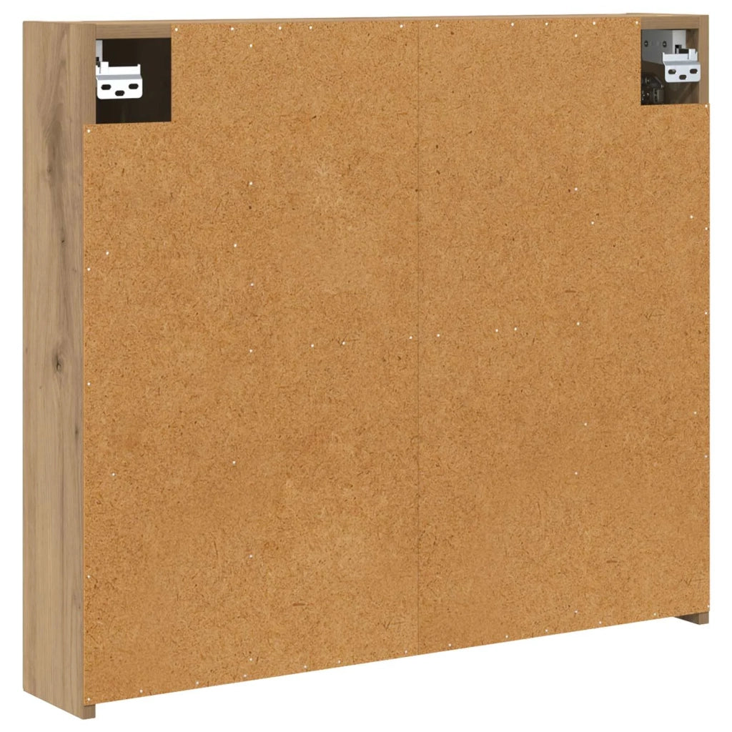 Mobiletto per specchio da bagno con porta Rovere Artigianale 889110