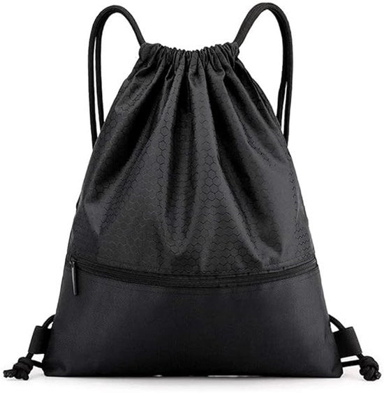 Borsa Sportiva Acquatica - Tas Gym Versatile - Opvougbile - Leggera - Sostenibile - Alta Densità Oxford 43 x 34 cm