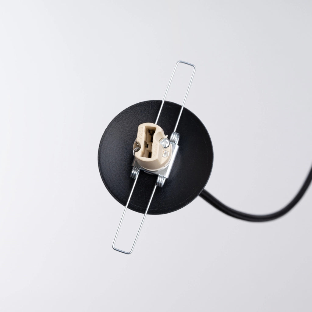 Lampada a sospensione GELIDA nera metallo 1xG9 8W