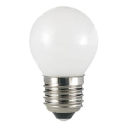 LAMPADA LED A FILAMENTO PER DECORAZIONI 'SFERETTA' luce mista (bianca / verde / blu / gialla / rossa)  - NOVAITALIA