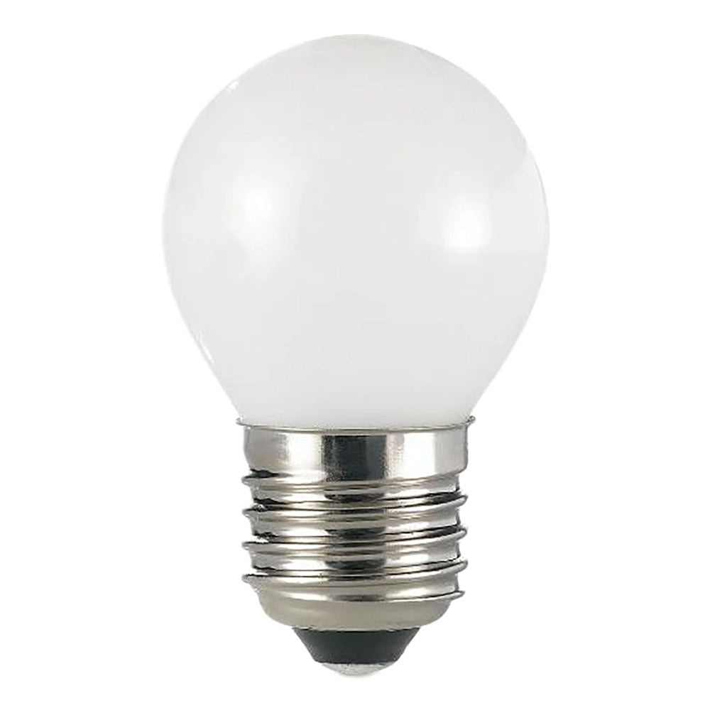LAMPADA LED A FILAMENTO PER DECORAZIONI 'SFERETTA' luce mista (bianca / verde / blu / gialla / rossa)  - NOVAITALIA