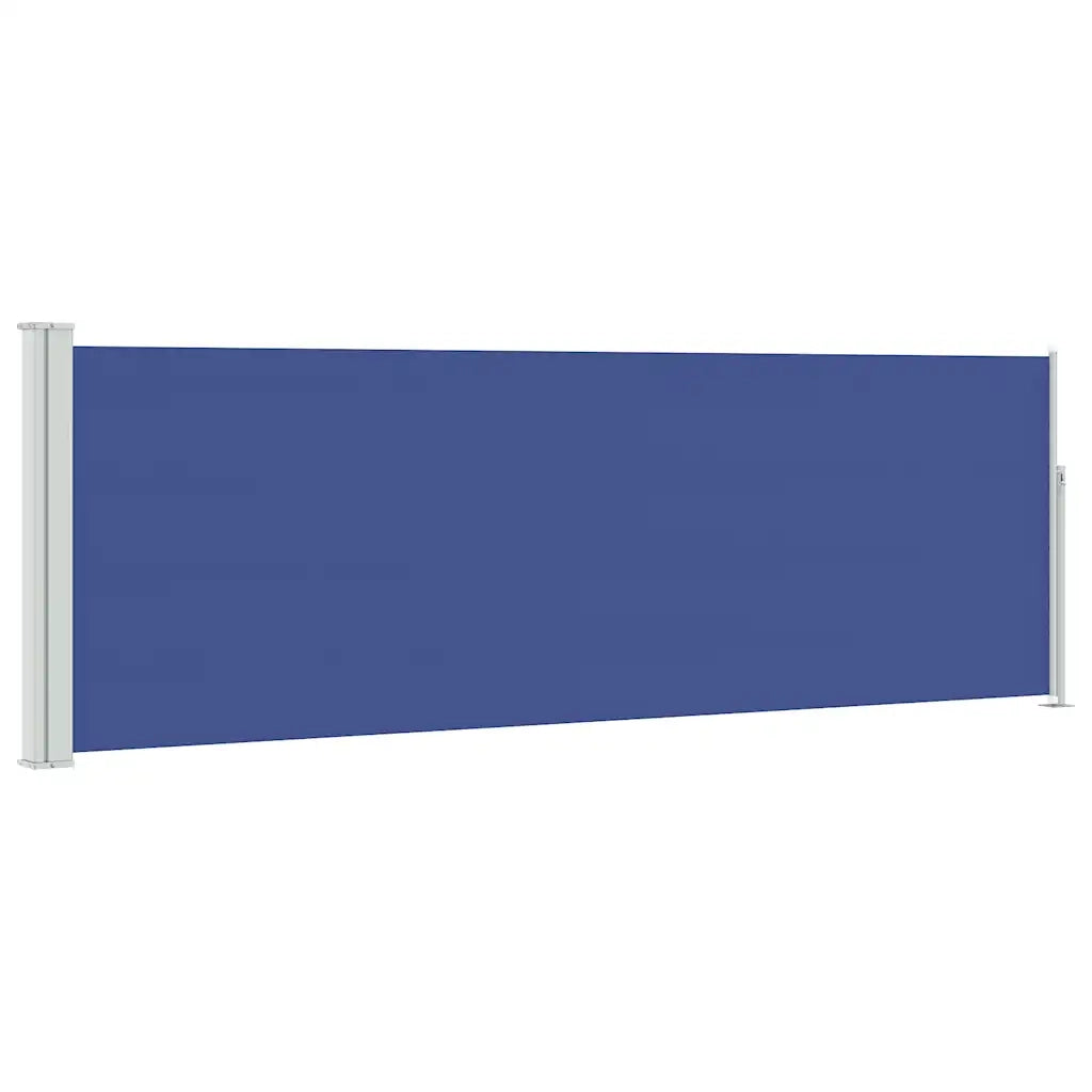 Tenda da Sole | Tenda laterale Retrattile per Patio 100x300 cm Blu