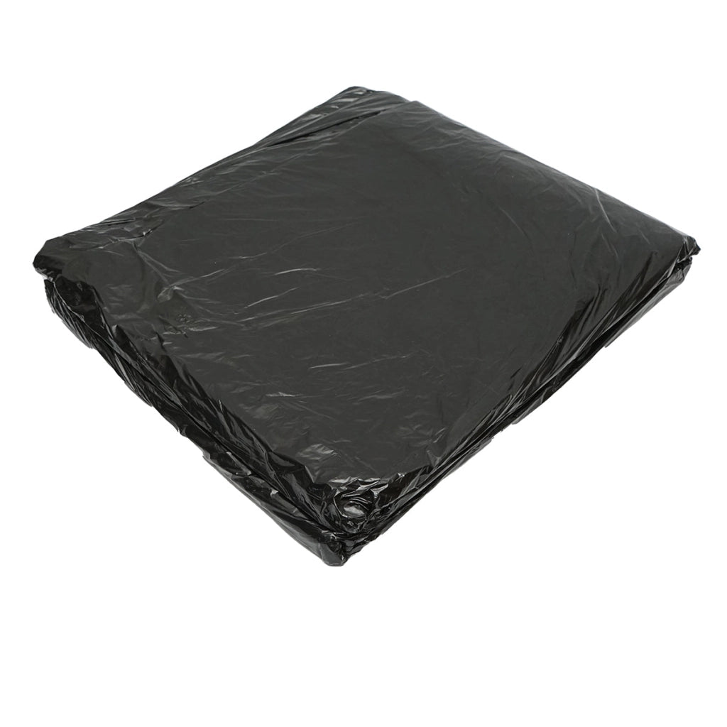 Set 10 pezzi di foglio per pacciamatura, anti-erbacce 1.5x10m, 15 microni, nero non perforato, protezione UV Breckner Germany