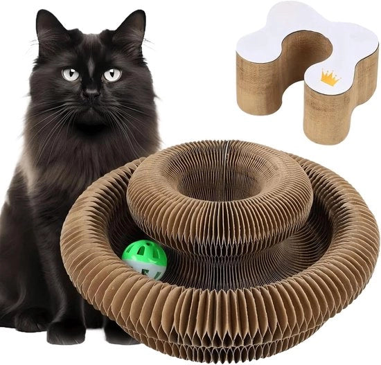 Scatole per gatti - Mobili per gatti da gioco - Divertimento per gatti - Magnetico trasformabile - 24 x 10 x 11 cm - Miele