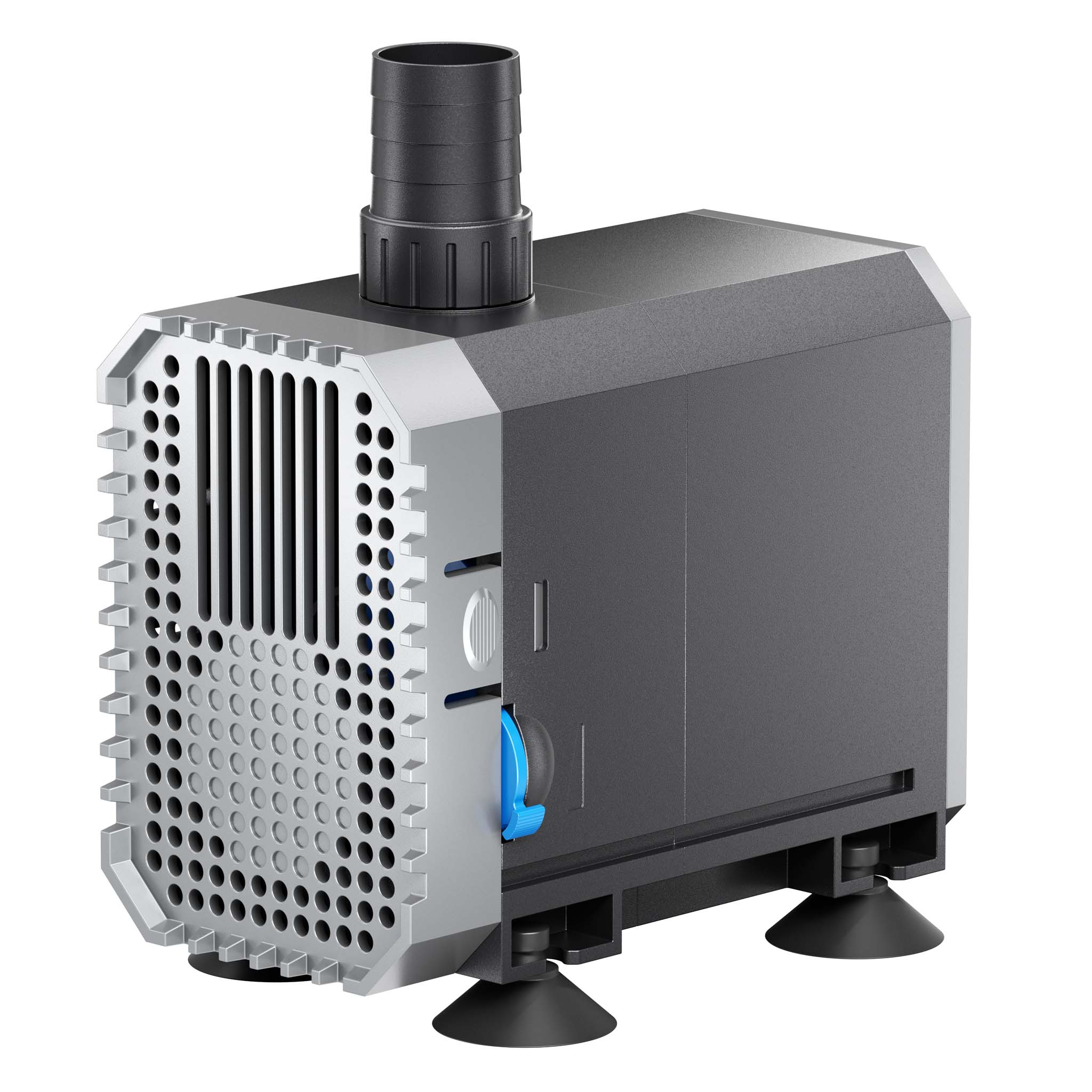 CHJ-2500 Pompa da Laghetto, 2.500 l/h 45 W, controllo del flusso, per circolazione acqua