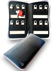 Organizzatore di chiavi portatile - Impermeabile e pratico - 12 chiavi - Bianco