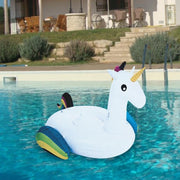 Salvagente Gonfiabile Giochi Piscina Mare unicorno adulto 132 x 110 x 78 cm
